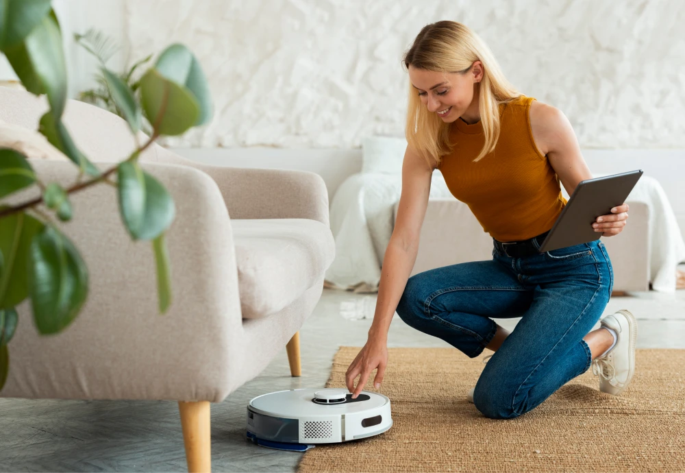 robotic vacuum cleaner with mapping